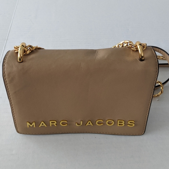 Mark Jacobs Mini Crossbody Leather Bag - Tan - Picture 10 of 14